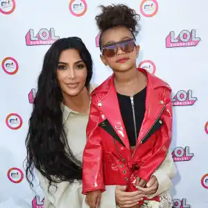 Kim Kardashian With Daughter North