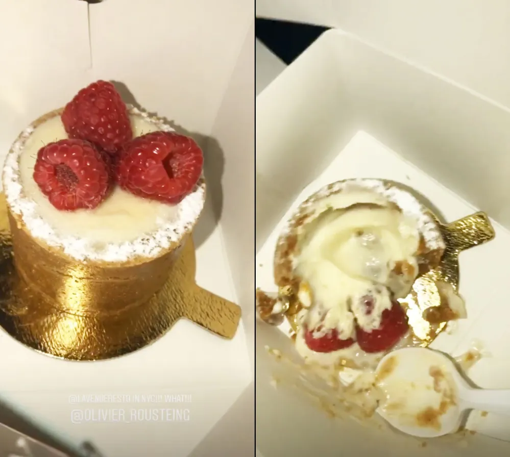 Kim Kardashian Devours Her Favorite Little Cheesecake During NYC Visit Before and After