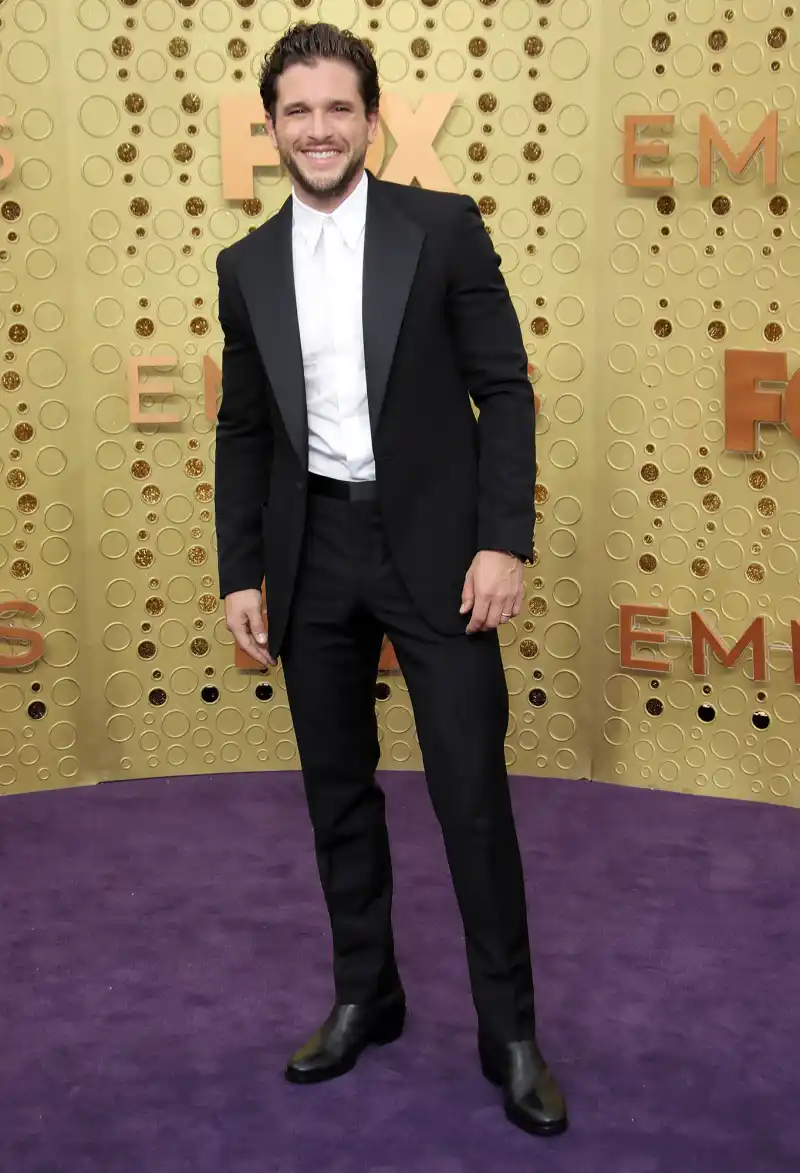 Kit Harington Game of Thrones Slay Red Carpet Emmys 2019