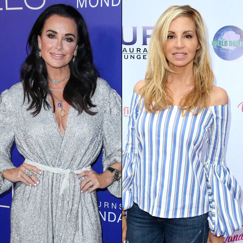 Kyle Richards Claims She&rsquo;s Not the Reason Camille Grammer Leaving RHOBH