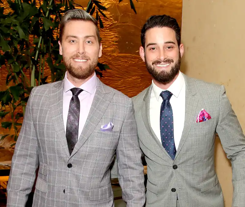 Lance-Bass-and-Michael-Turchin-baby