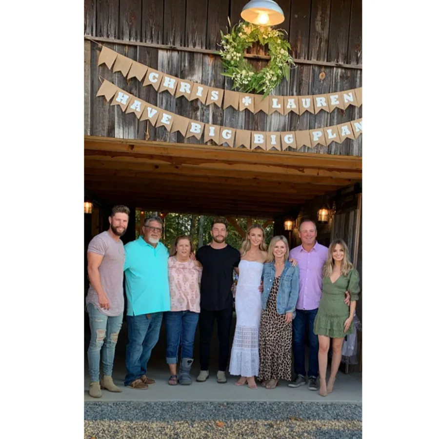 Lauren Bushnell and Chris Lane Celebrate Engagement at Party in North Carolina