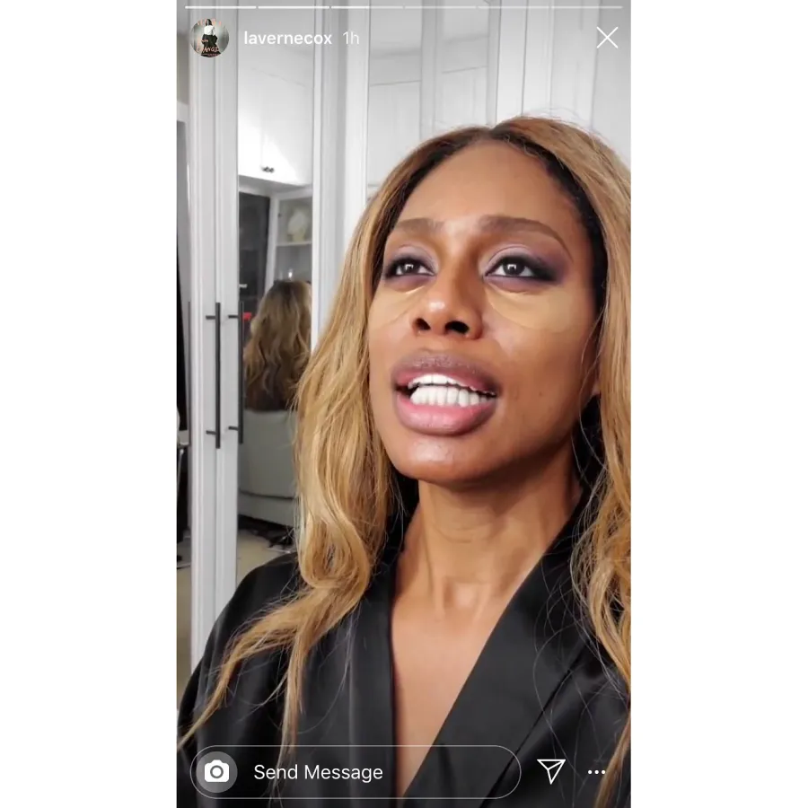 Laverne Cox Emmys 2019 Stars Getting Ready