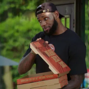 LeBron James Pizza Delivery
