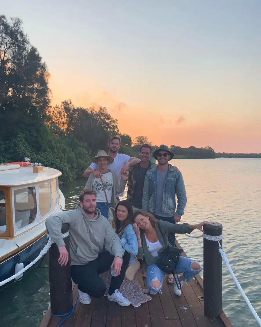 Liam Hemsworth 'Make Peace' Island in Australia With Family