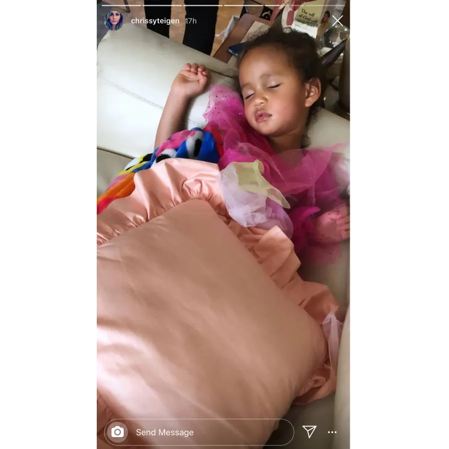 Luna Legend in Princess Dress Asleep