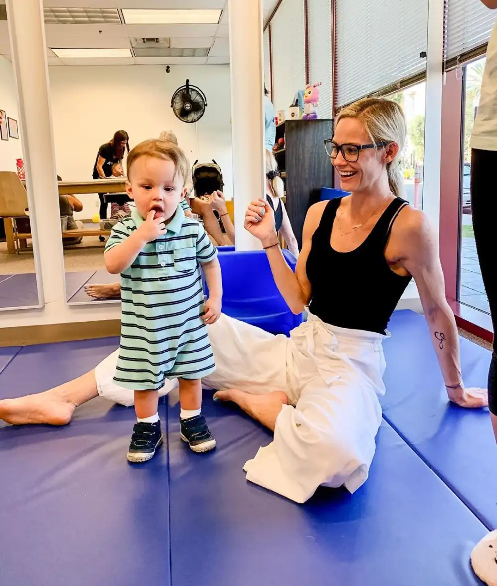Meghan King Edmonds with Son Hart
