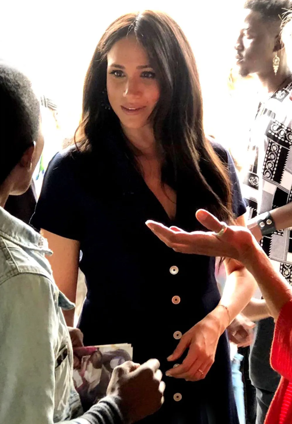 Meghan Markle Wears $150 Aritzia Dress on Africa Tour