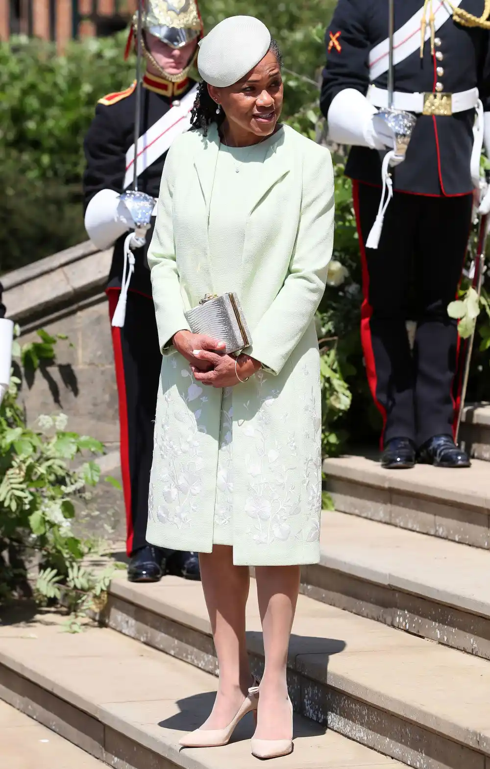 Doria Ragland Meghan Markle Wedding Day American Designer