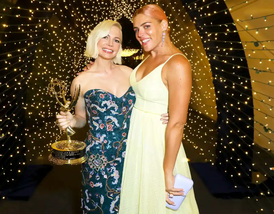 Michelle Williams and Busy Philipps Walt Disney Emmys 2019 After Party