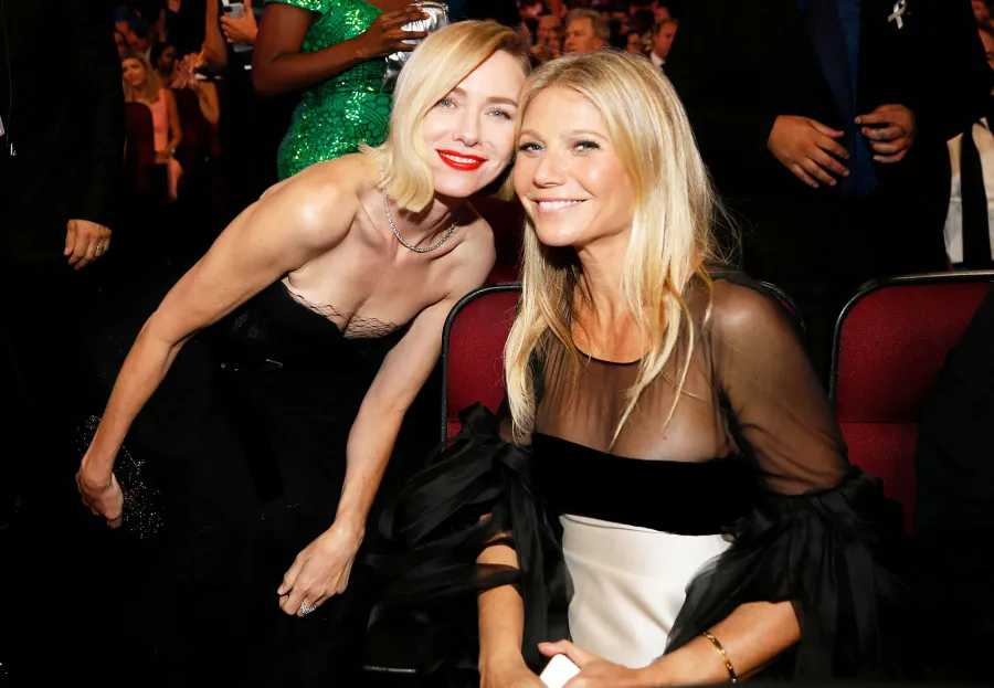 Naomi Watts and Gwyneth Paltrow Inside Emmys 2019