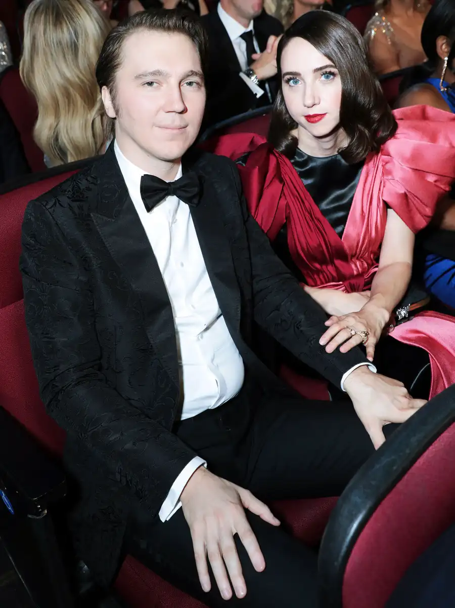 Paul Dano and Zoe Kazan Inside Emmys 2019
