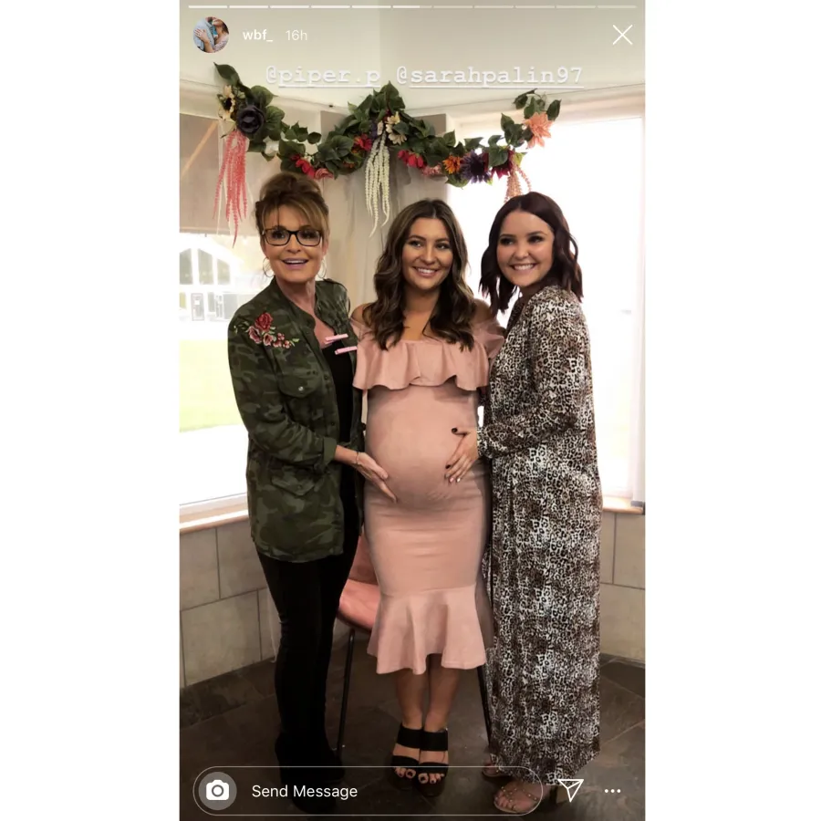 Pregnant Willow Palin Celebrates Baby Shower Ahead of Twins Birth