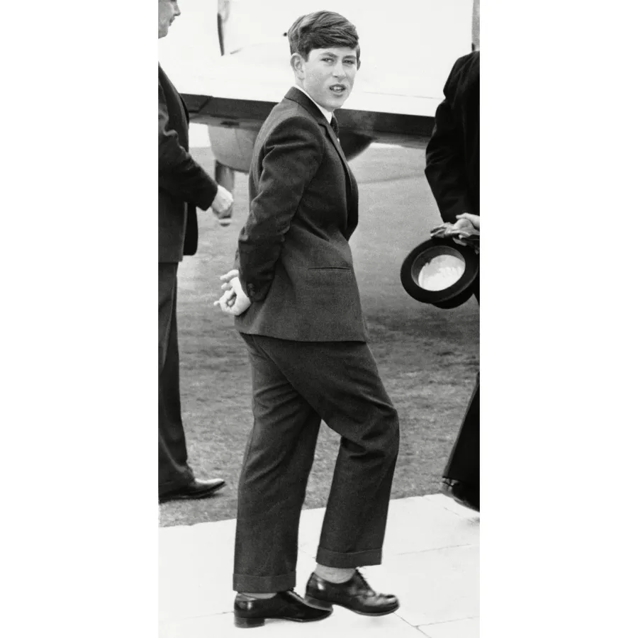 Prince-Charles-first-day-at-school