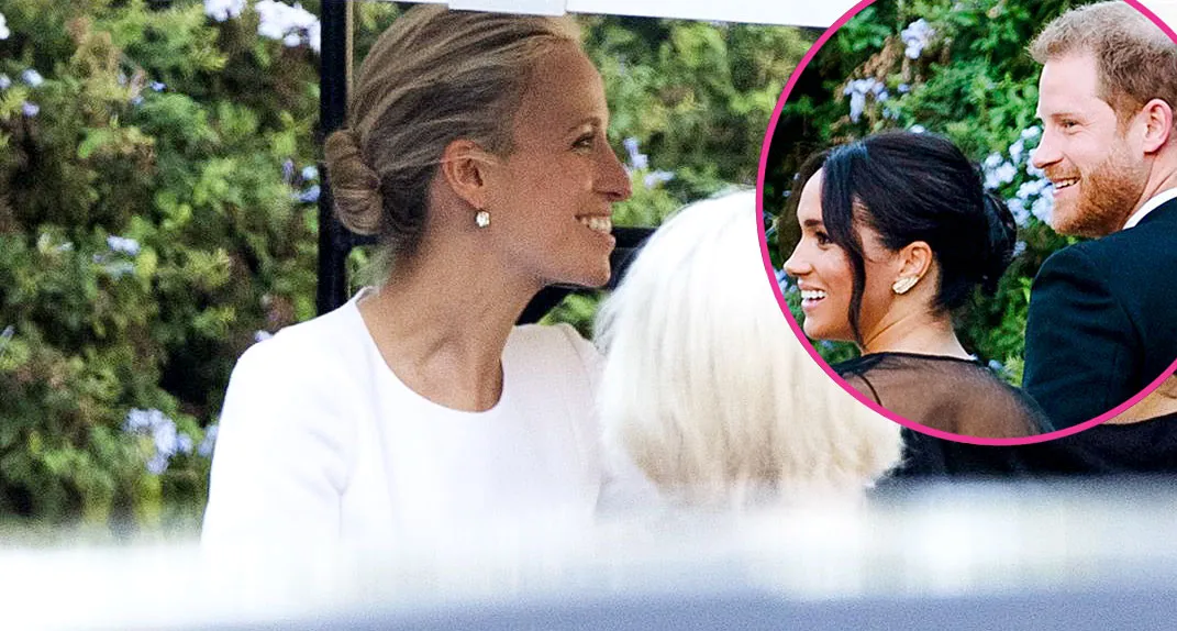 Prince Harry Duchess Meghan Beam Misha Nonoo Star-Studded Wedding