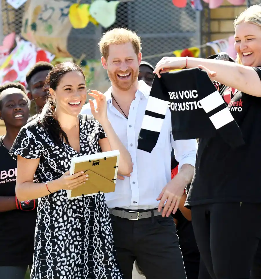 Prince Harry Duchess Meghan Royal Tour Africa With Son Archie