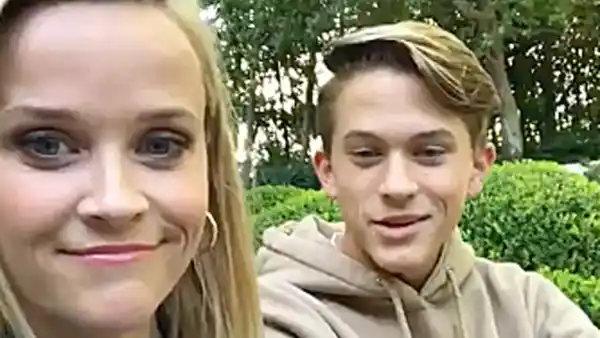 Reese Witherspoon With Son Deacon