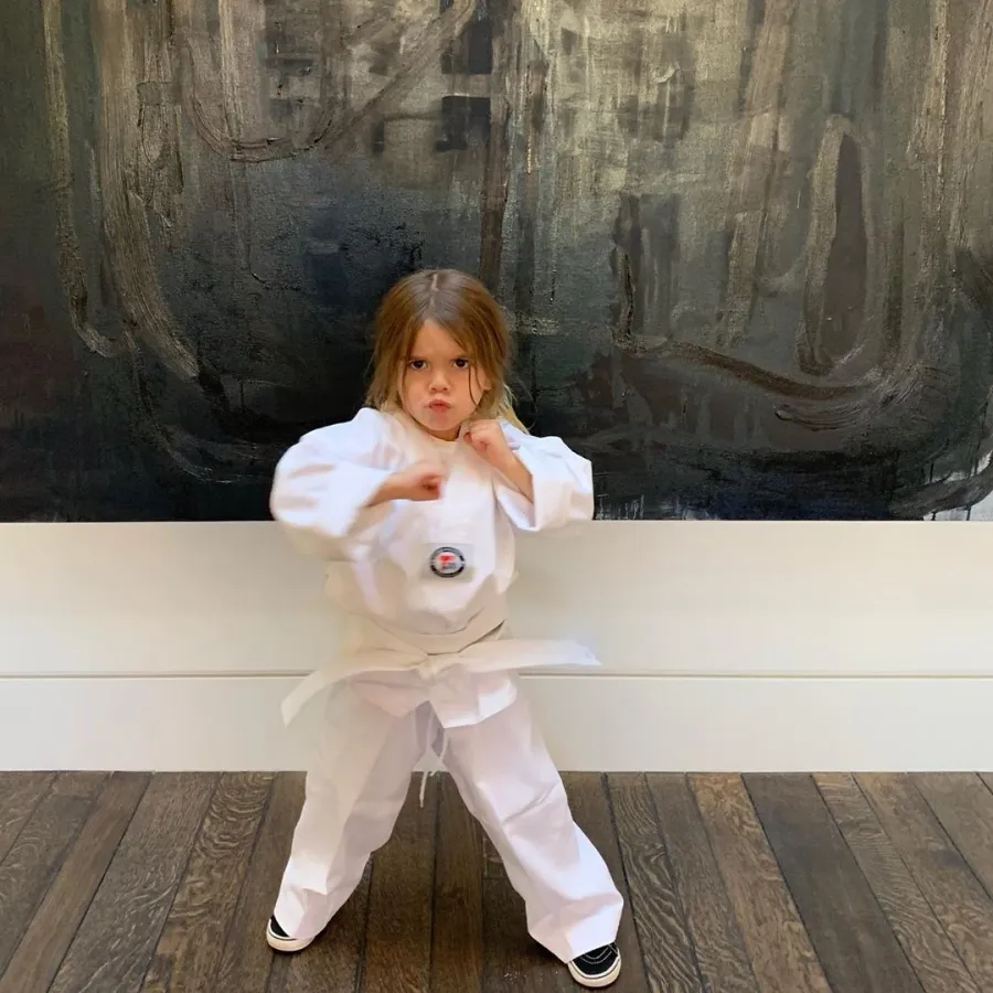 Reign Kardashian Disick Karate Class