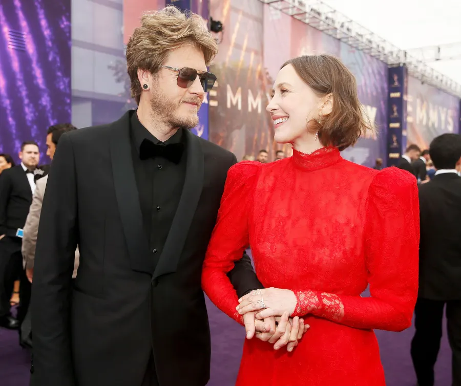 Renn Hawkey and Vera Farmiga Emmys 2019 Celebrity PDA