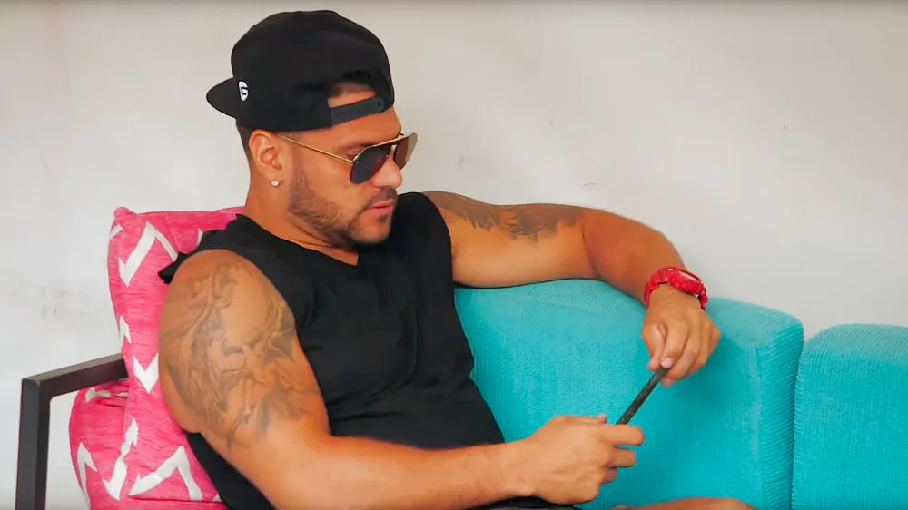 Ronnie on His Phone Jersey Shore Cast Is Scared for Ronnies Well Being After Hearing From Jen Harley