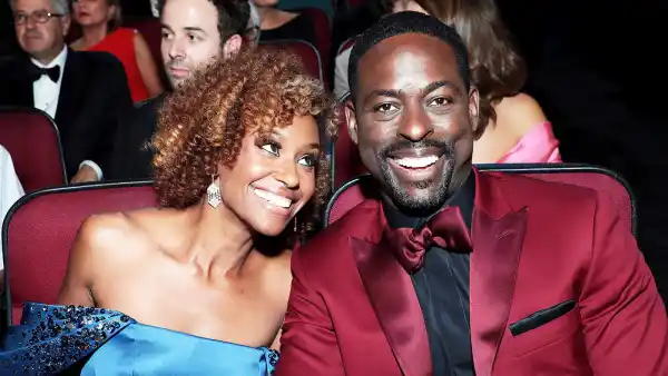 Ryan Michelle Bathe and Sterling K. Brown Inside Emmys 2019