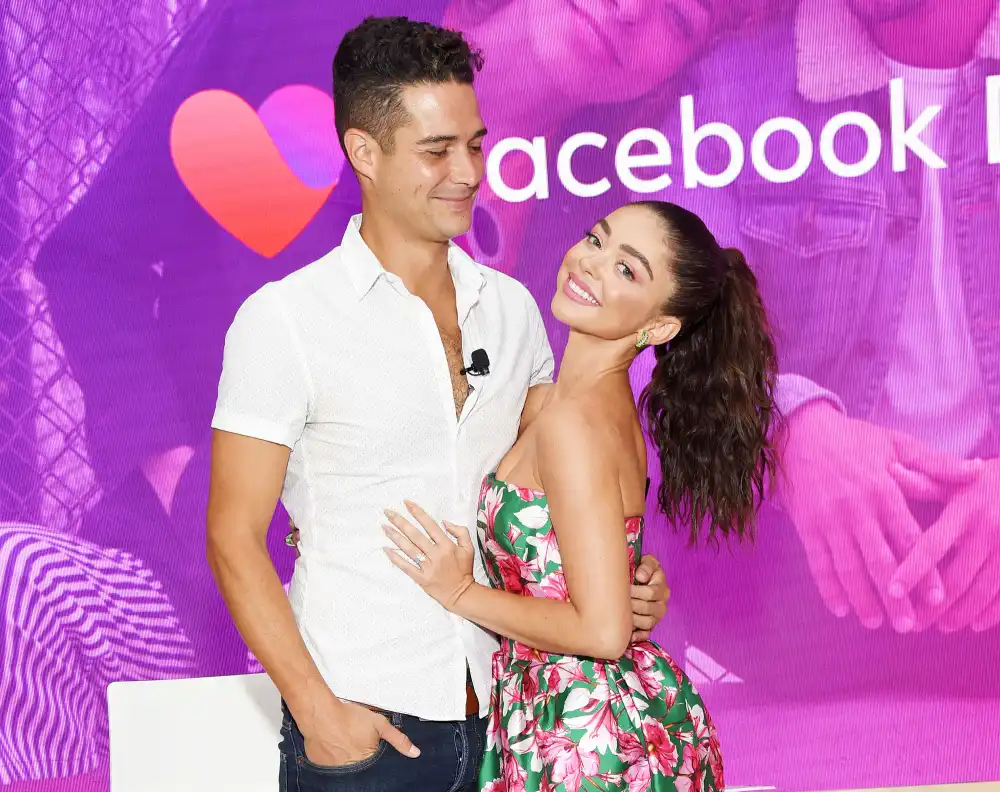Wells Adams and Sarah Hyland at Facebook Dating Launch More Excited for Life Than Wedding Planning