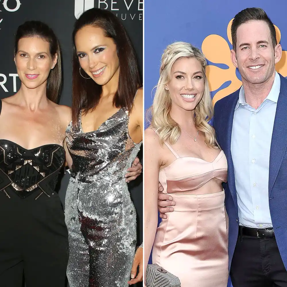 Selling Sunset Gals Davina Potratz, Maya Vander Say Tarek El Moussa, Heather Rae Young Live Together