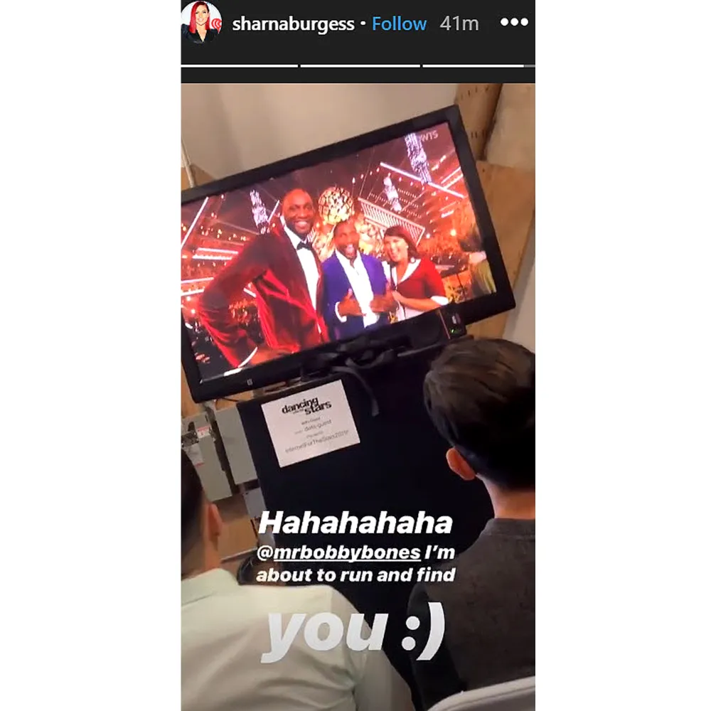 Sharna Burgess Attends Dancing With the Stars Season 28 Premiere After Axing