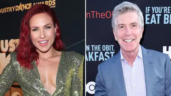 Sharna Burgess Has Lunch With Tom Bergeron