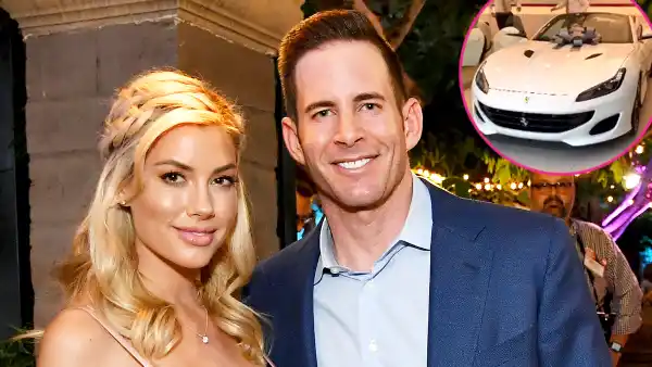 Tarek El Moussa Buys Girlfriend Heather Rae Young Ferrari 32nd Birthday