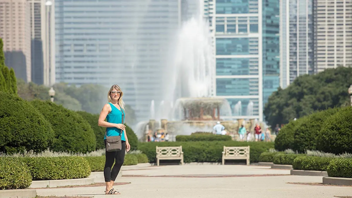 Travelon Anti-Theft Classic Mini Shoulder Bag