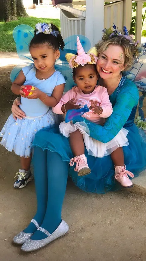 True Thompson and Dream Kardashian Fairy Instagram