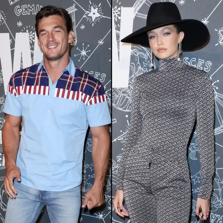 Tyler Cameron Supports Gigi Hadid Tommy Hilfiger Show NYFW Show