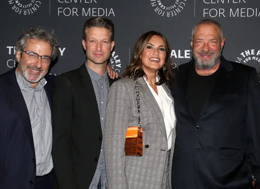 Warren Leight, Peter Scanavino, Mariska Hargitay, Dick Wolf Law and Order SVU 21st Season