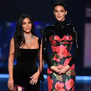 Kim Kardashian Kendall Jenner Emmys 2019