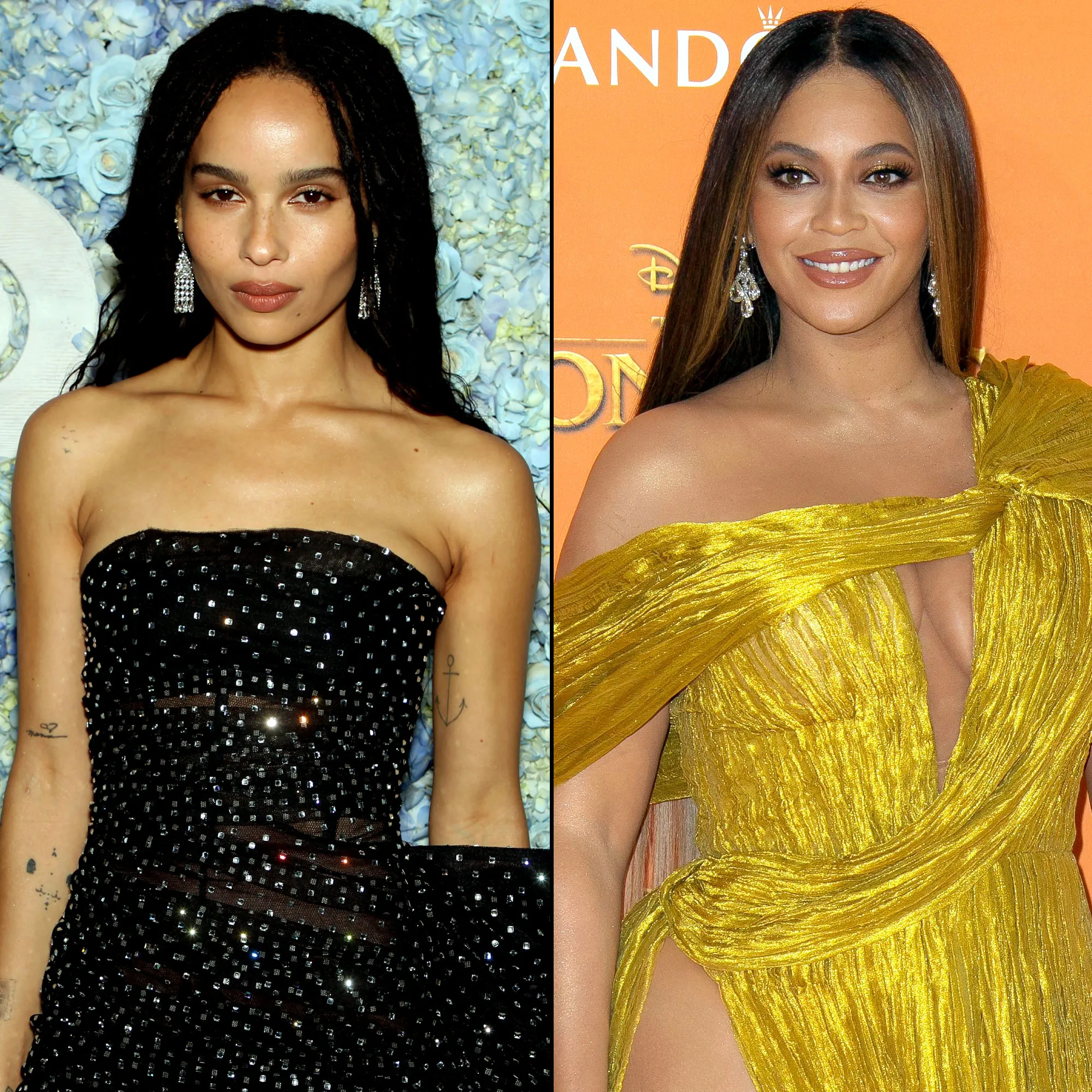 Zoe Kravitz Reacts to Beyonce's Lisa Bonet Tribute Photo
