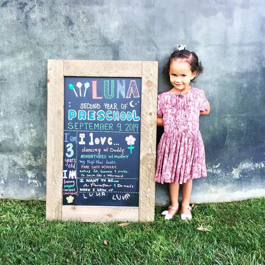 celebrity Kids Back to School Luna