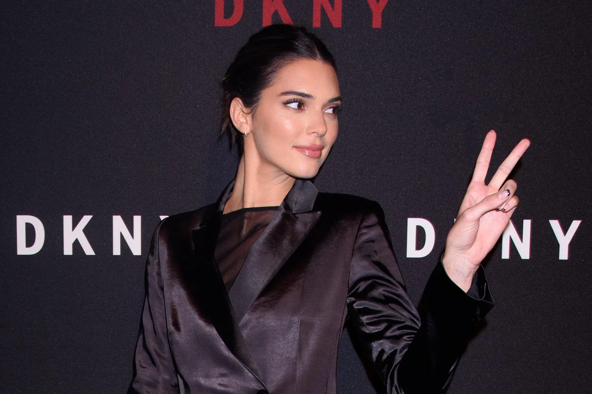 Kendall Jenner attends the DKNY 30th Birthday Party