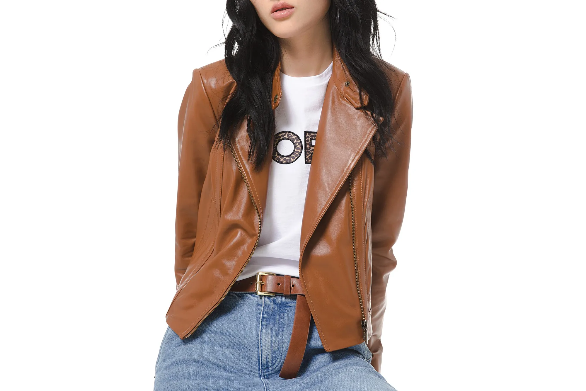 Michael Kors Leather Jacket