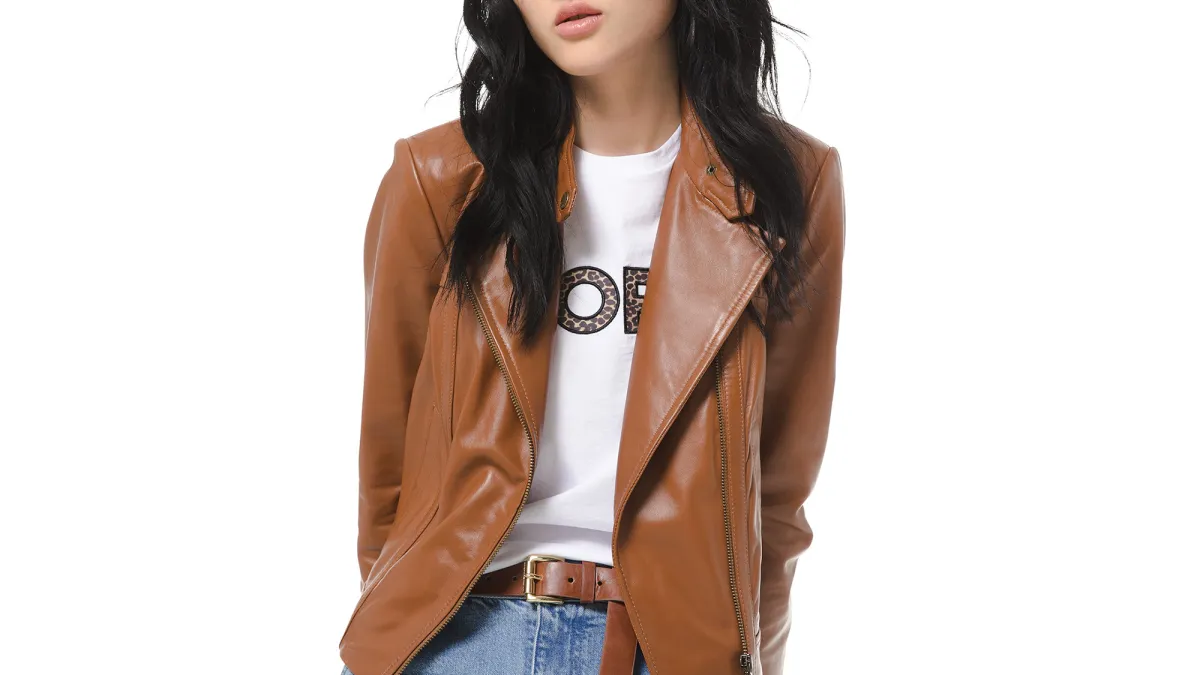 Michael Kors Leather Jacket