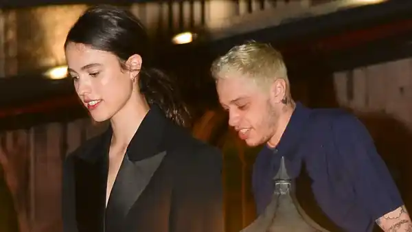 Pete Davidson and Margaret Qualley Step Out Together in Venice: Pics
