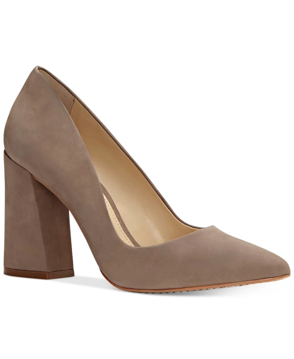 Vince Camuto Talise Pointed Block-Heel Pumps