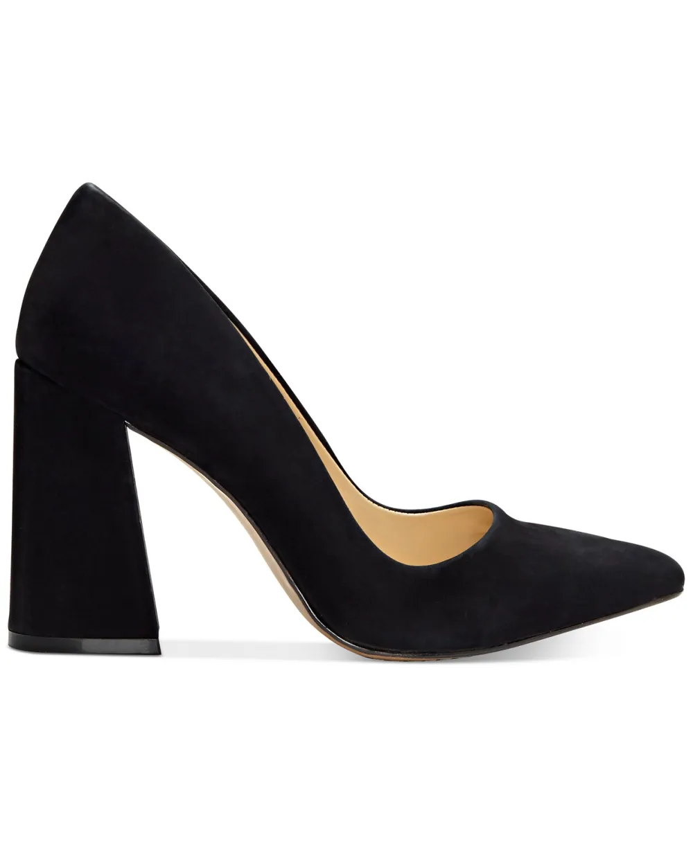 Vince Camuto Talise Pointed Block-Heel Pumps