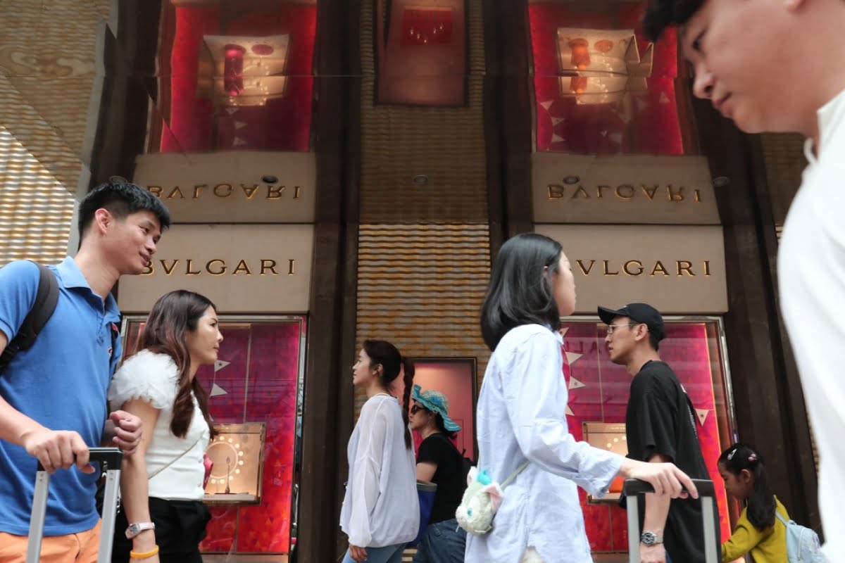 Hong Kong protests luxury