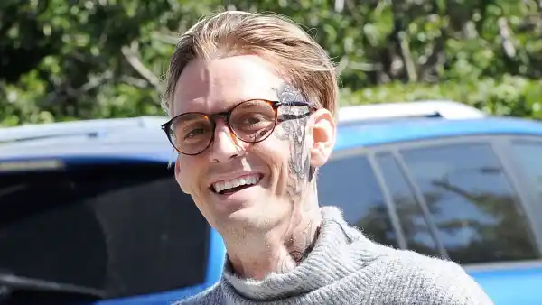 Aaron Carter Face Tattoo