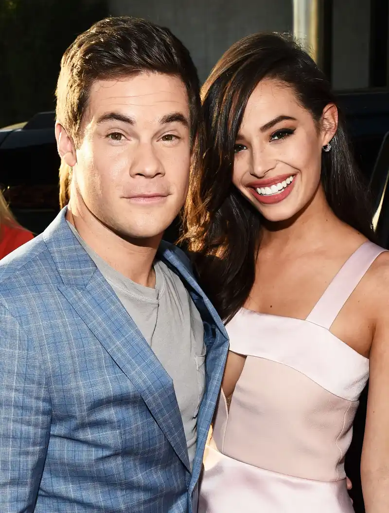 Adam Devine Chloe Bridges Engagement 2019