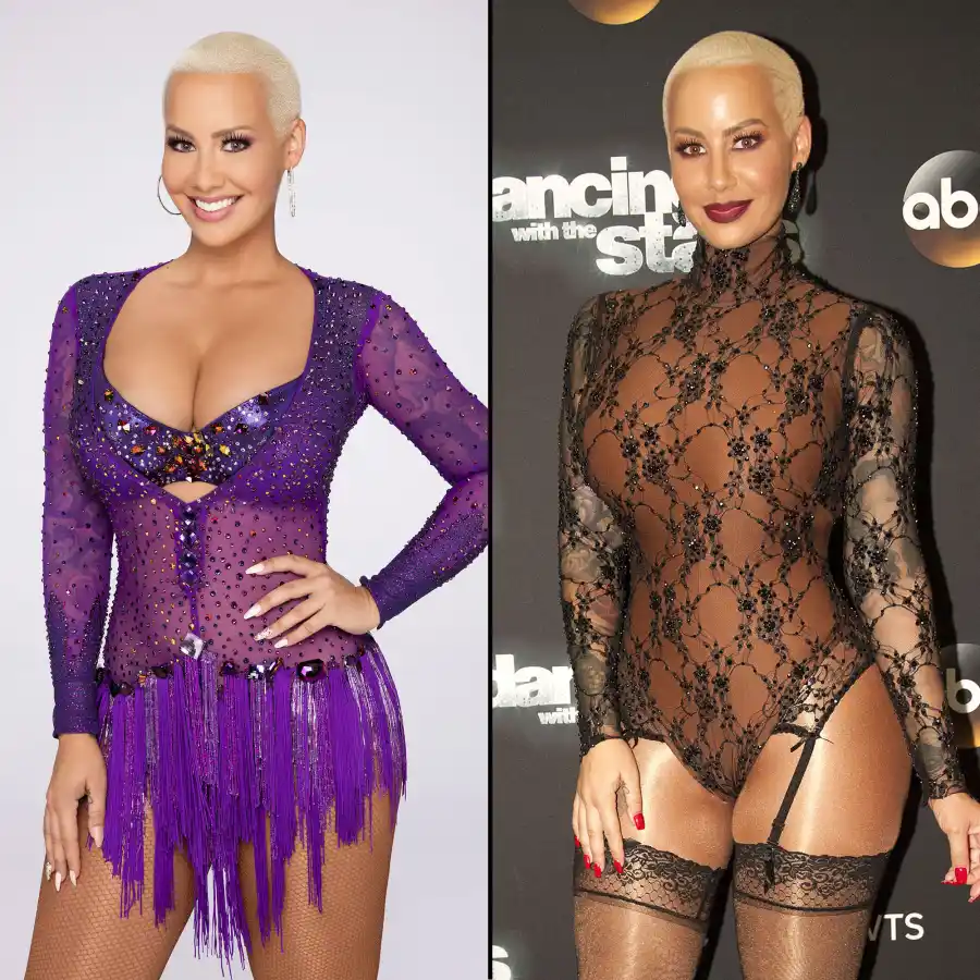 Amber Rose Dancing With The Stars Before and After