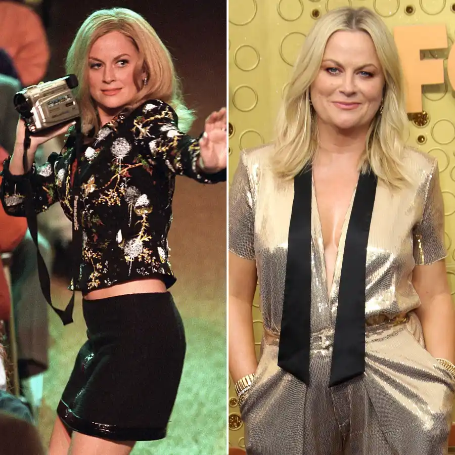 Amy Poehler Mean Girls Then and Now