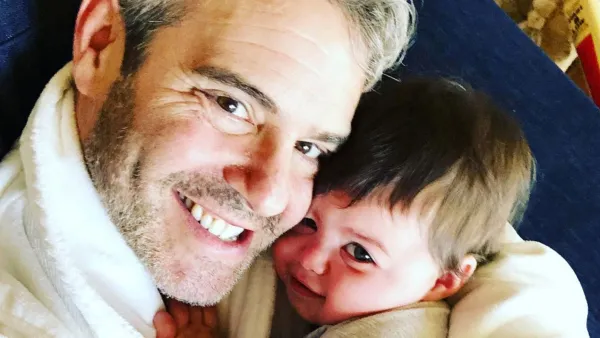 Andy Cohen and Son Ben Birthday Instagram Selfie