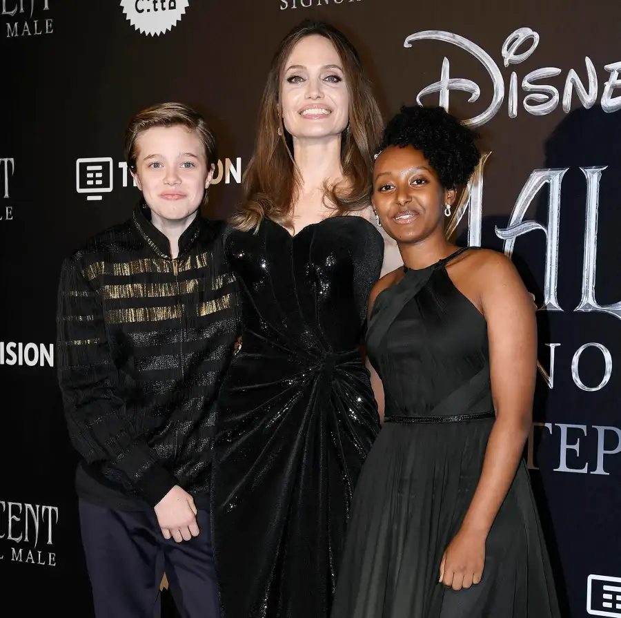 Angelina-Jolie-Shiloh-Nouvel-Zahara-Marley-Maleficent-5